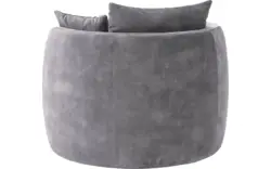 Goossens fauteuil terra grijs stof - 8230257-01