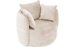 Goossens fauteuil terra beige stof - 8230258-01