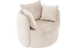 Goossens fauteuil terra beige stof - 8230258-01