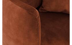 Goossens fauteuil terra bruin stof - 8230259-01