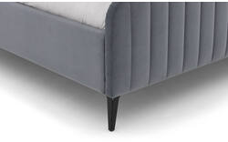 Goossens bedframe attent blauw stof - 8230282-01