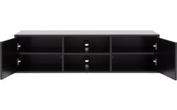 Goossens basic tv meubel madrid zwart melamine - 8230285-10