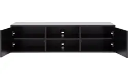 Goossens basic tv meubel madrid zwart melamine - 8230285-10