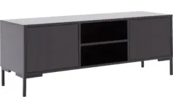 Goossens basic tv meubel madrid zwart melamine - 8230285-10