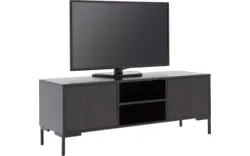 Goossens basic tv meubel madrid zwart melamine - 8230285-10