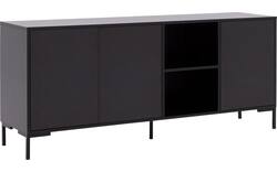 Goossens basic dressoir madrid zwart melamine - 8230286-09