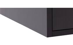 Goossens basic dressoir madrid zwart melamine - 8230286-09