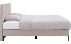 Goossens boxspring ease one incl matras grijs stof - 8230292-01