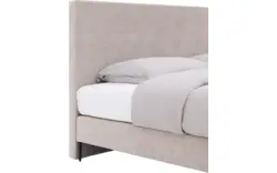 Goossens boxspring ease one incl matras grijs stof - 8230292-01