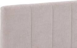 Goossens boxspring ease solid incl matras grijs stof - 8230293-01