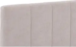 Goossens boxspring ease solid incl matras grijs stof - 8230293-01