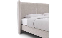 Goossens boxspring ease classic incl matras grijs stof - 8230294-04