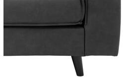 Goossens hoekbank jonas grijs micro leer - 8230453-01