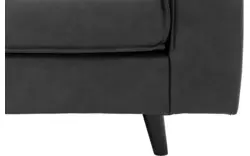 Goossens hoekbank jonas grijs micro leer - 8230453-01