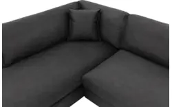 Goossens hoekbank jonas grijs micro leer - 8230453-01