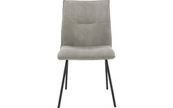 Goossens eetkamerstoel milan grijs micro leer - 8230497-02