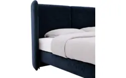 Goossens boxspring ease classic incl matras blauw stof - 8230498-01