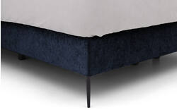 Goossens boxspring ease classic incl matras blauw stof - 8230498-01