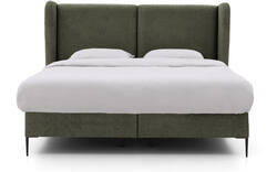 Goossens boxspring ease classic incl matras groen stof - 8230499-01