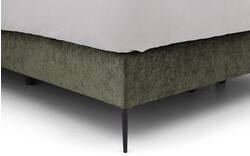 Goossens boxspring ease classic incl matras groen stof - 8230499-01