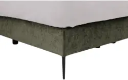 Goossens boxspring ease classic incl matras groen stof - 8230499-01