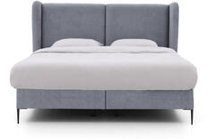 Goossens boxspring ease classic incl matras grijs stof - 8230500-01