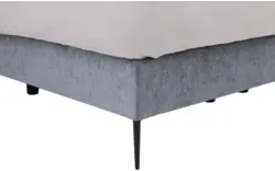 Goossens boxspring ease classic incl matras grijs stof - 8230500-01