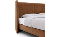 Goossens boxspring ease classic incl matras bruin stof - 8230501-04
