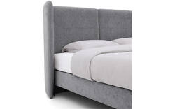 Goossens boxspring ease classic incl matras grijs stof - 8230502-04
