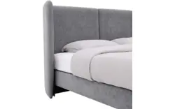 Goossens boxspring ease classic incl matras grijs stof - 8230502-01
