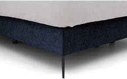 Goossens boxspring ease one incl matras blauw stof - 8230503-01