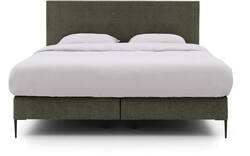 Goossens boxspring ease one incl matras groen stof - 8230504-01