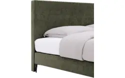 Goossens boxspring ease one incl matras groen stof - 8230504-01