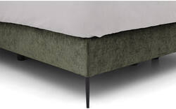 Goossens boxspring ease one incl matras groen stof - 8230504-01
