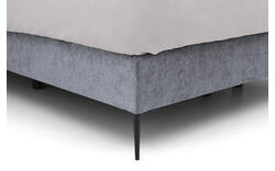 Goossens boxspring ease one incl matras grijs stof - 8230505-01