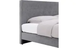 Goossens boxspring ease one incl matras grijs stof - 8230507-01