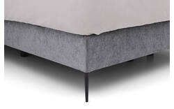 Goossens boxspring ease one incl matras grijs stof - 8230507-01