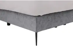 Goossens boxspring ease one incl matras grijs stof - 8230507-01