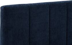 Goossens boxspring ease solid incl matras blauw stof - 8230508-01