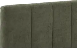 Goossens boxspring ease solid incl matras groen stof - 8230509-01