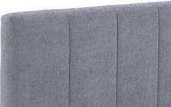 Goossens boxspring ease solid incl matras grijs stof - 8230510-01