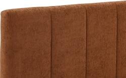 Goossens boxspring ease solid incl matras bruin stof - 8230511-01