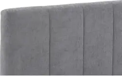 Goossens boxspring ease solid incl matras grijs stof - 8230512-01