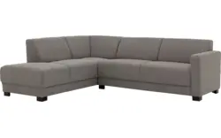 Goossens hoekbank my style grijs stof - 8230783-01