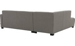 Goossens hoekbank my style grijs stof - 8230783-01