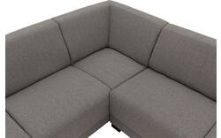 Goossens hoekbank my style grijs stof - 8230783-01
