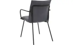 Goossens eetkamerstoel milan blauw micro leer - 8231012-01