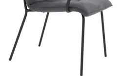 Goossens eetkamerstoel milan blauw micro leer - 8231012-01