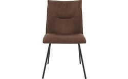 Goossens eetkamerstoel milan bruin micro leer - 8231019-01