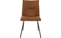 Goossens eetkamerstoel milan bruin micro leer - 8231022-01